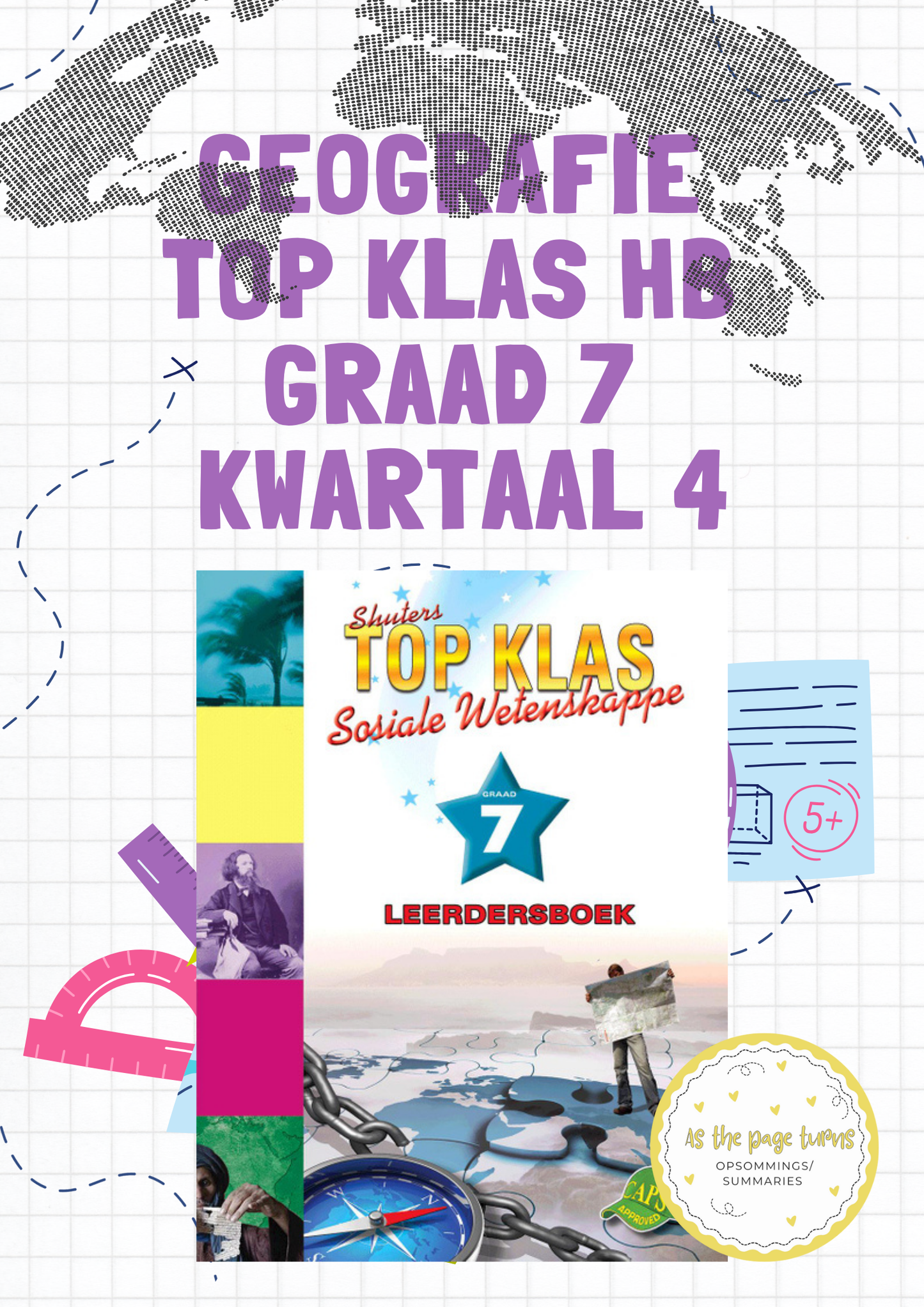 Graad 7 Geografie Sosiale Wetenskappe Top Klas HB Kwartaal 4