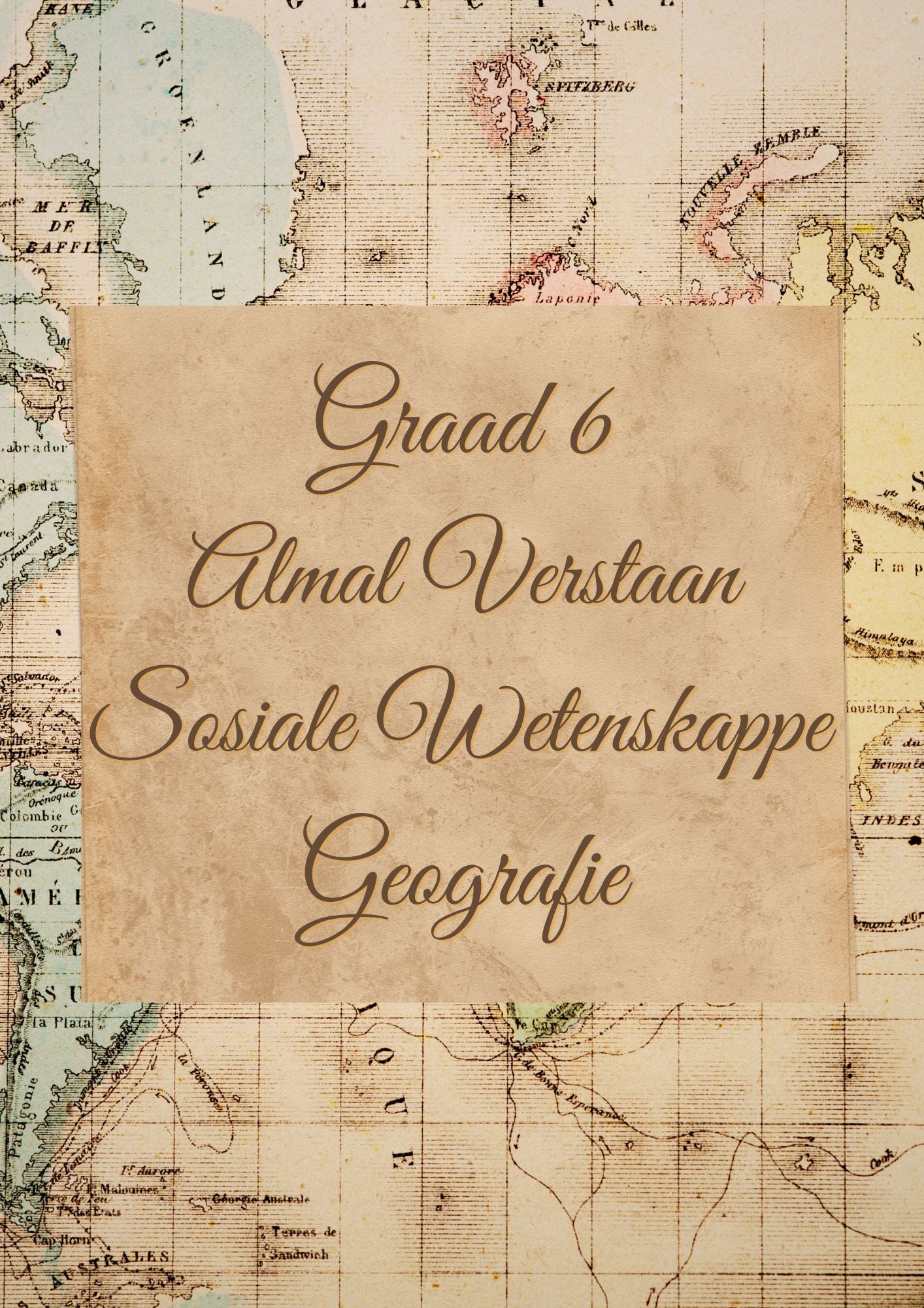 Graad 6 Geografie Opsommings Kwartaal 4 Almal Verstaan Handboek